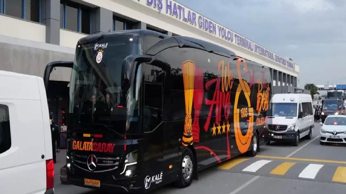Galatasaray Trabzon’a Ulaştı