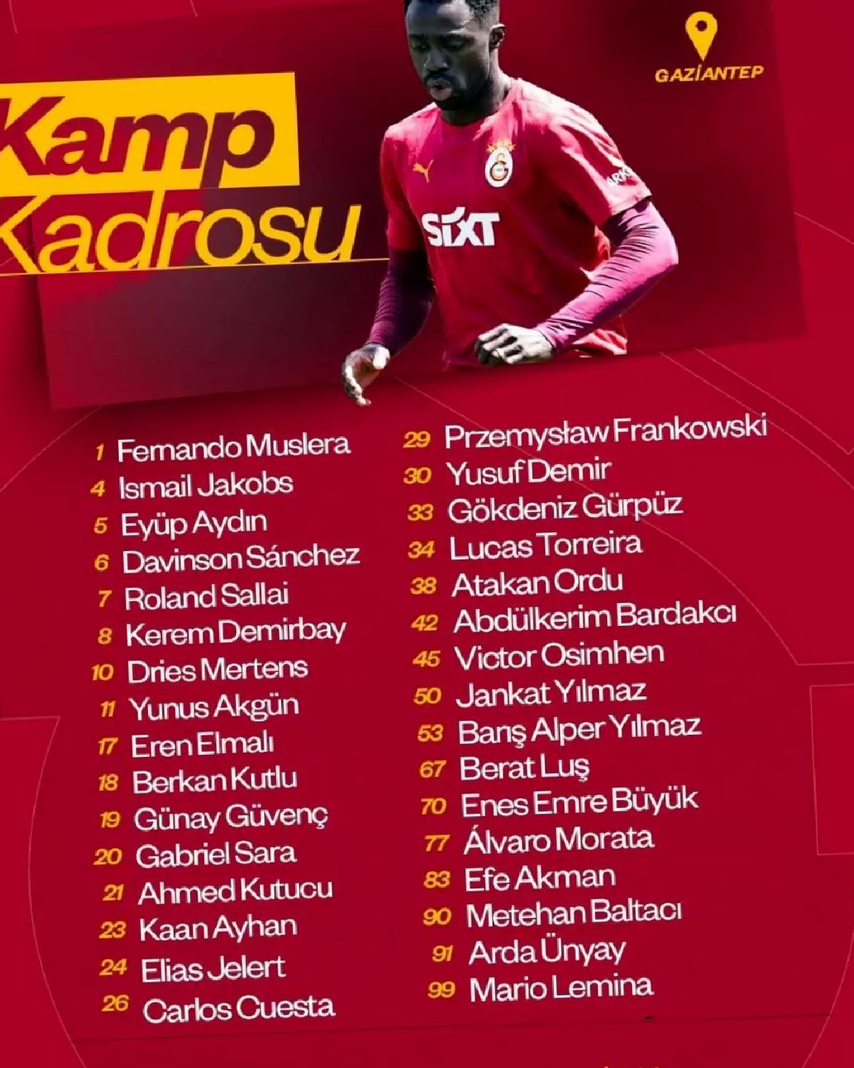Galatasaray Trabzonspor’a Gitti