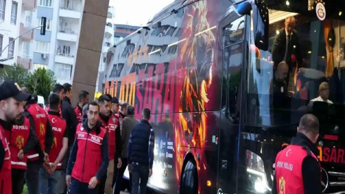 Galatasaray, Ziraat Türkiye Kupası Finali İçin Gaziantep’e Ulaştı
