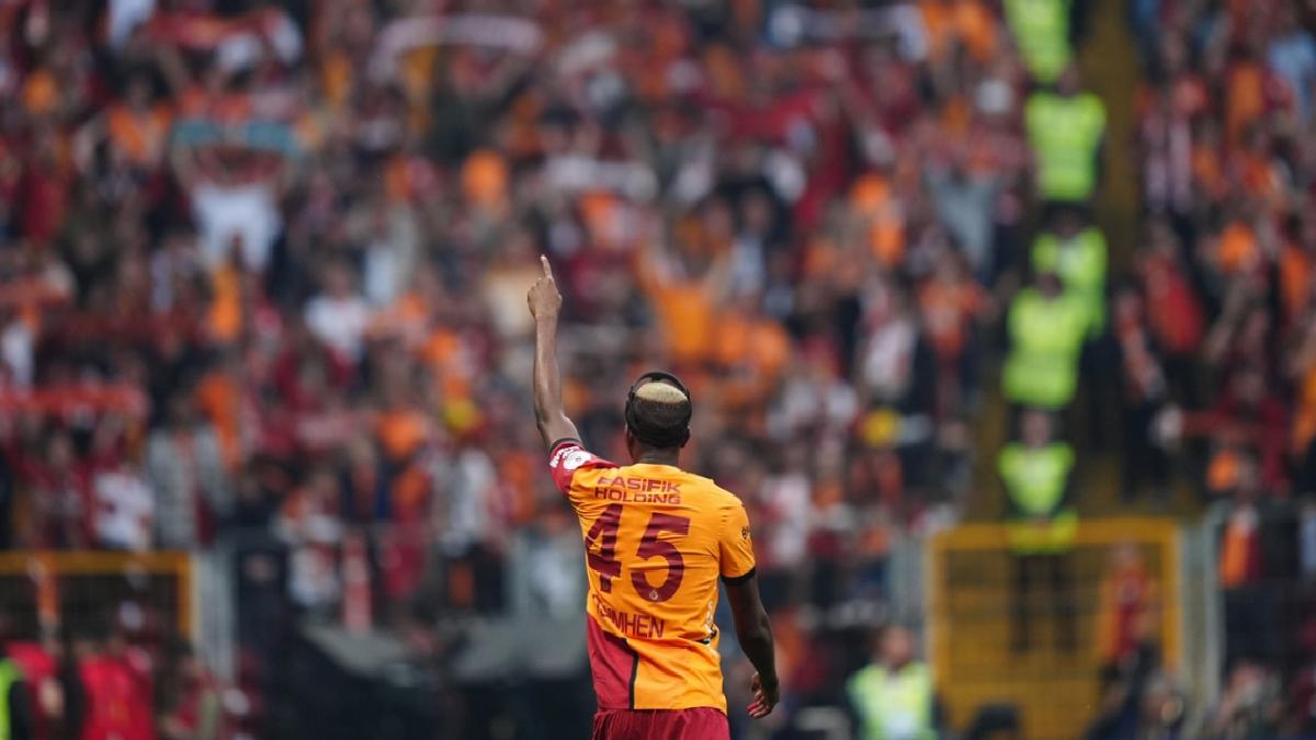 Galatasaray’da gol anonsu Osimhen’in kızından