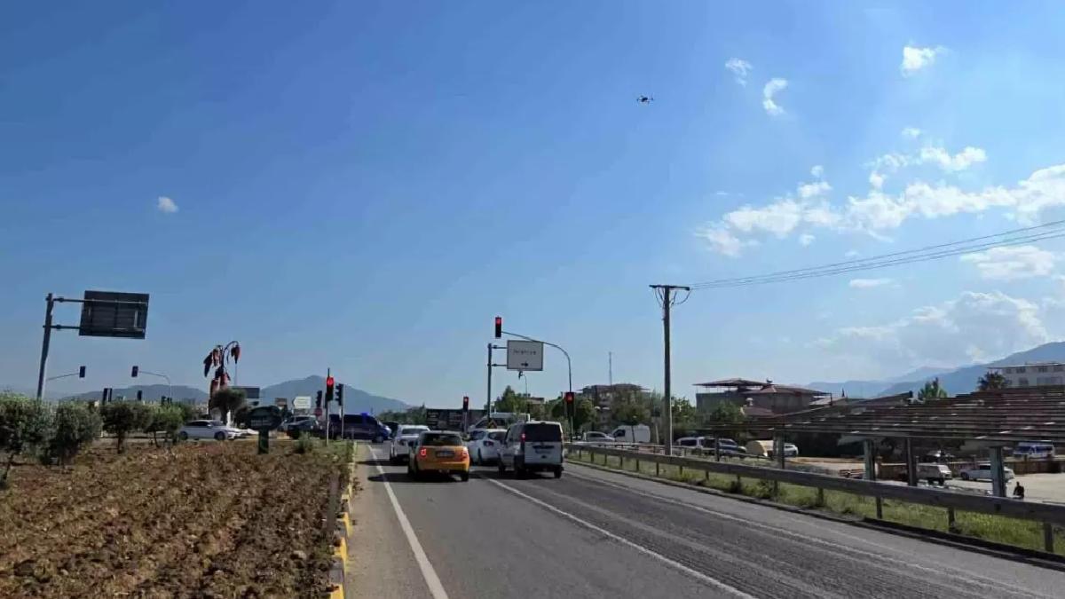 Gaziantep’te Dron Dayanaklı Trafik Kontrolü