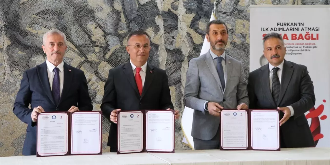 Gaziantep’te Kan Bağışını Artırma Protokolü İmzalandı