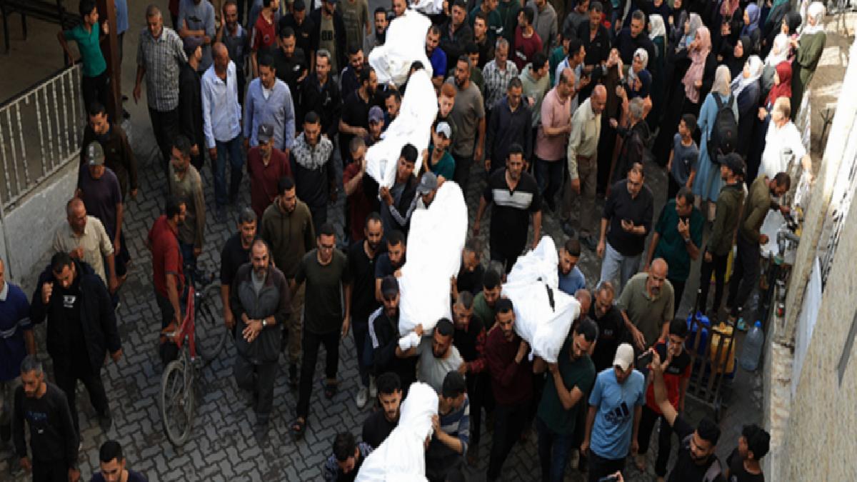 Gazze’de can kaybı 53 bin 573’e yükseldi