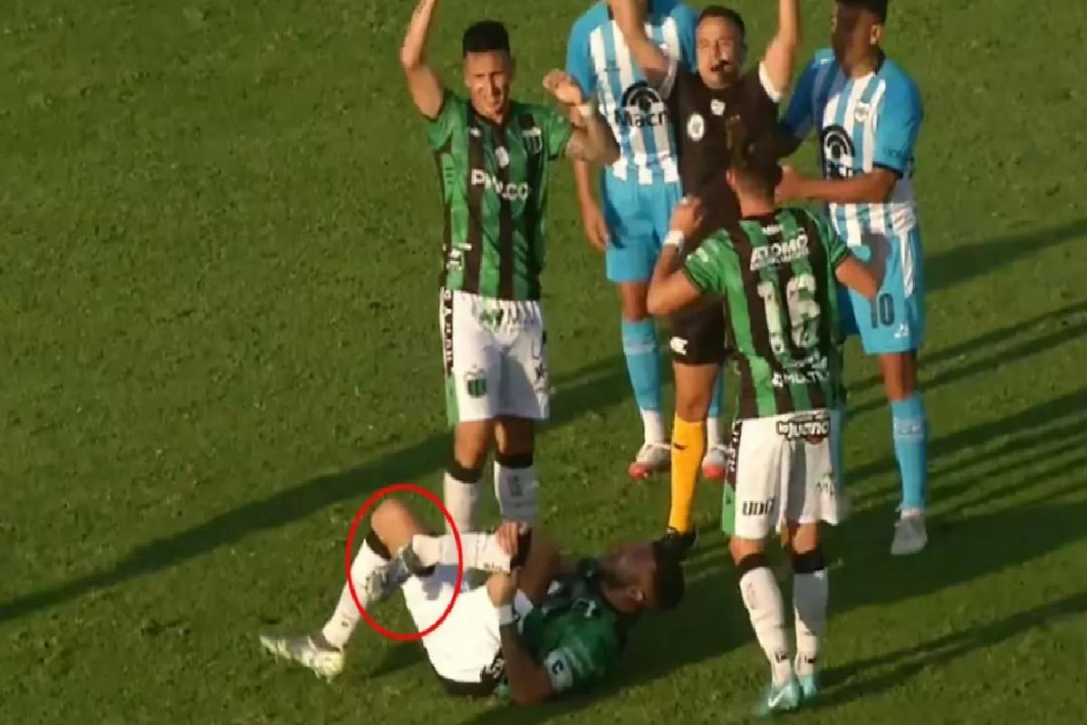 Gencecik futbolcunun mesleğini bitiren faul