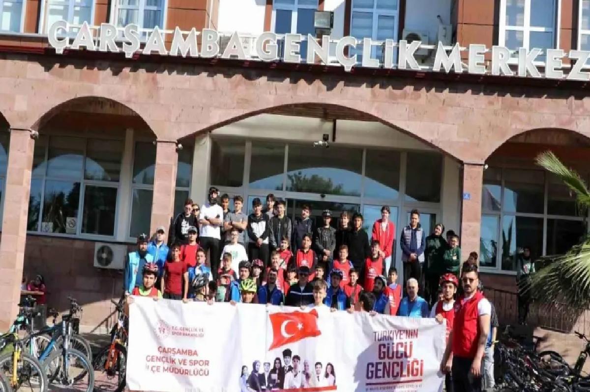 Gençler Bisiklet Tipinde Ulusal Çaba’yı Anımsadı