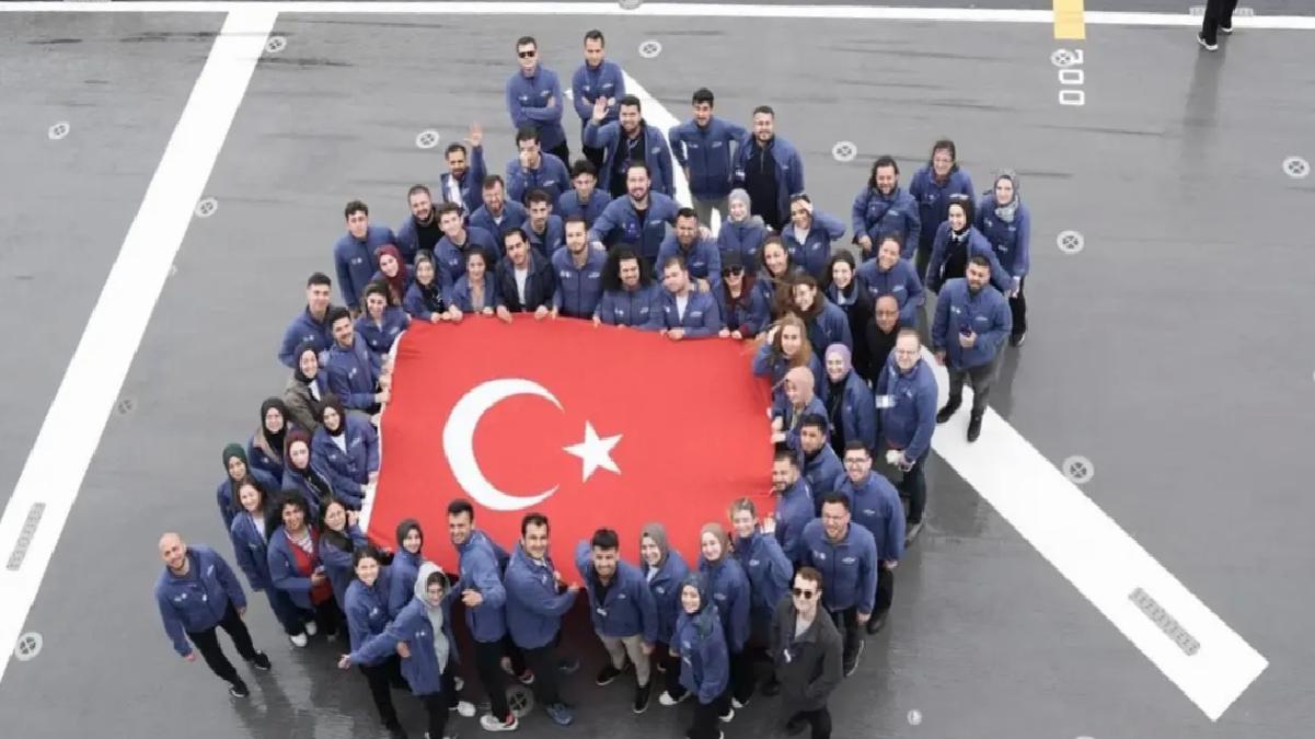 Gençlerin TCG Anadolu gemisiyle seyahat memnunluğu