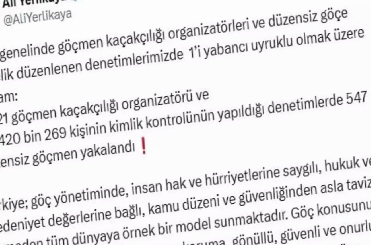 Göçmen Kaçakçılığına Büyük Darbe