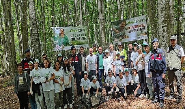 Gölcüklü minik ellerden manalı farkındalık ‘Ormanlar Benim’