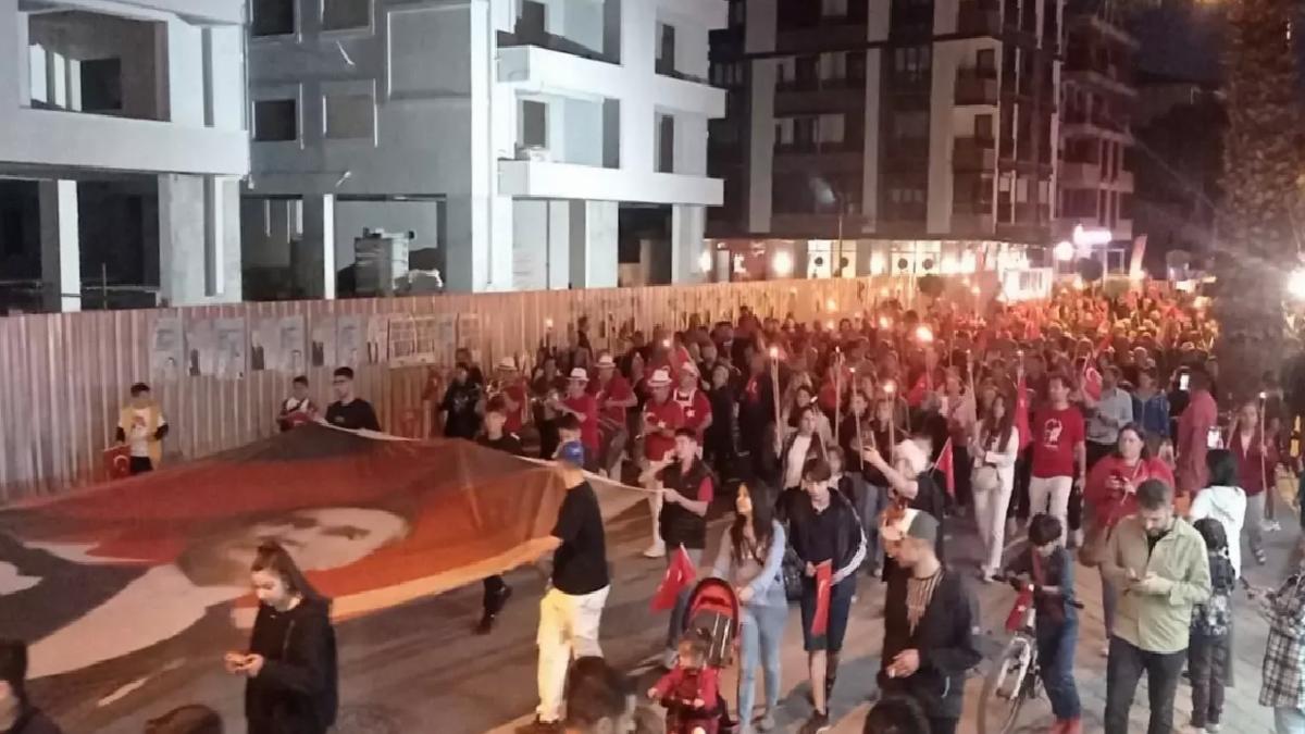 Gömeç’te Fener Alayı Coşkusu