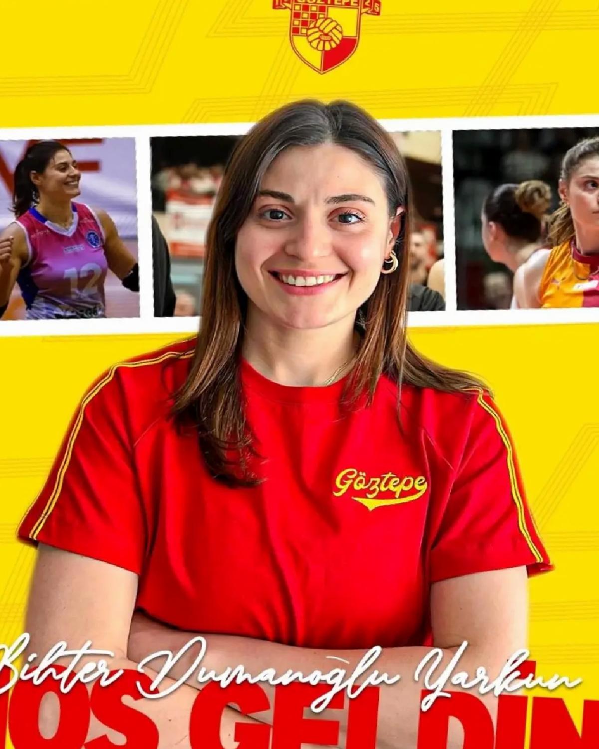 Göztepe Voleybol, Galatasaray’dan Libero Bihter Dumanoğlu Yarkın’ı Transfer Etti