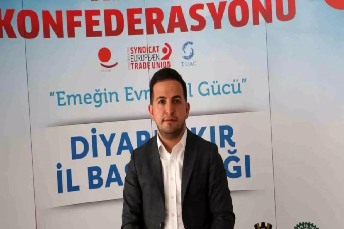 HAK-İŞ Diyarbakır İl Başkanı 1 Mayıs İşçi Bayramı’nı Kutladı