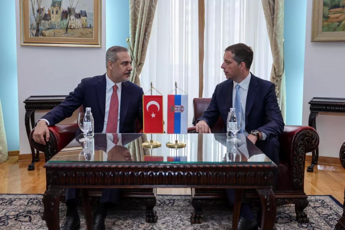 Hakan Fidan Belgrad’da