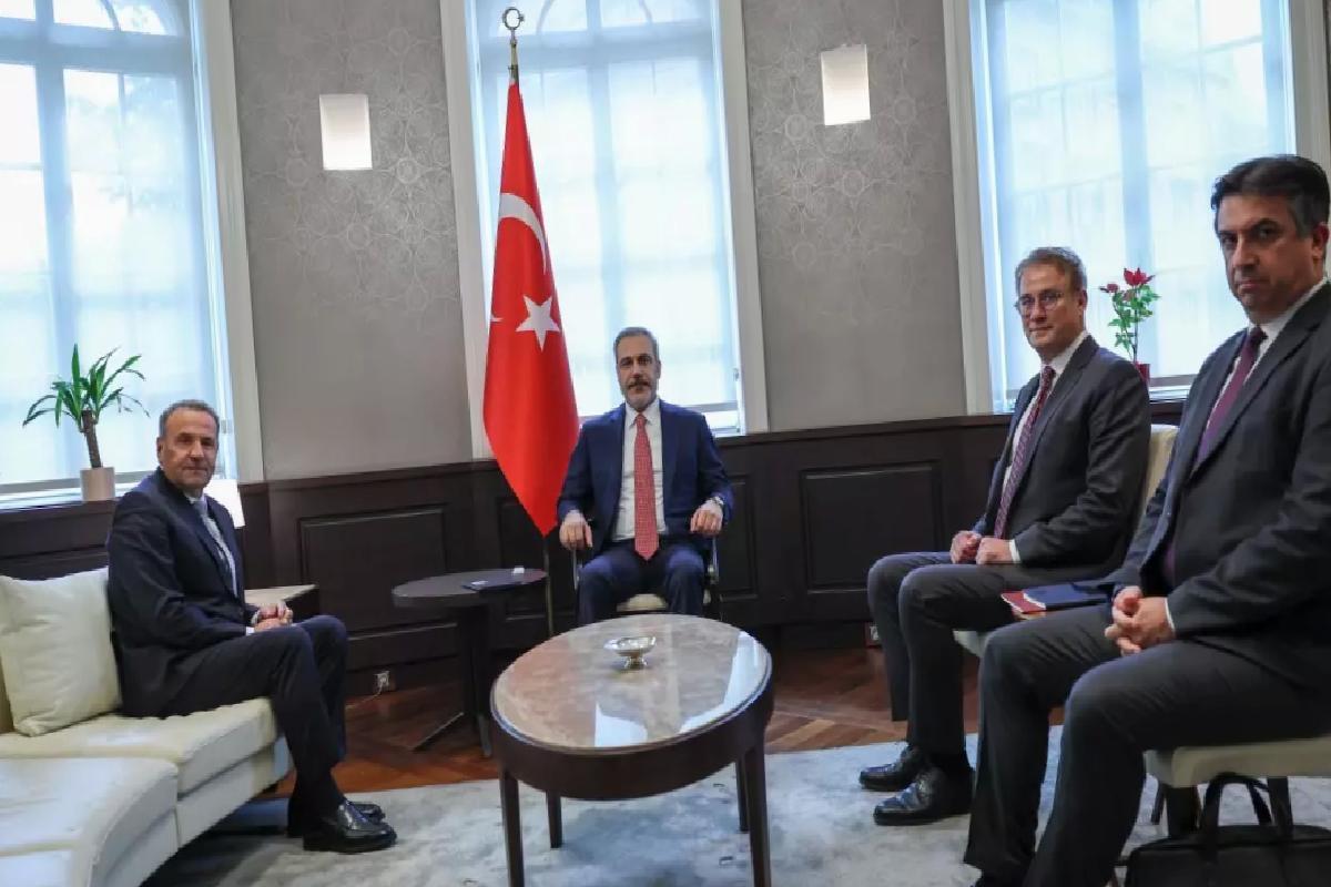 Hakan Fidan Layic’i kabul etti