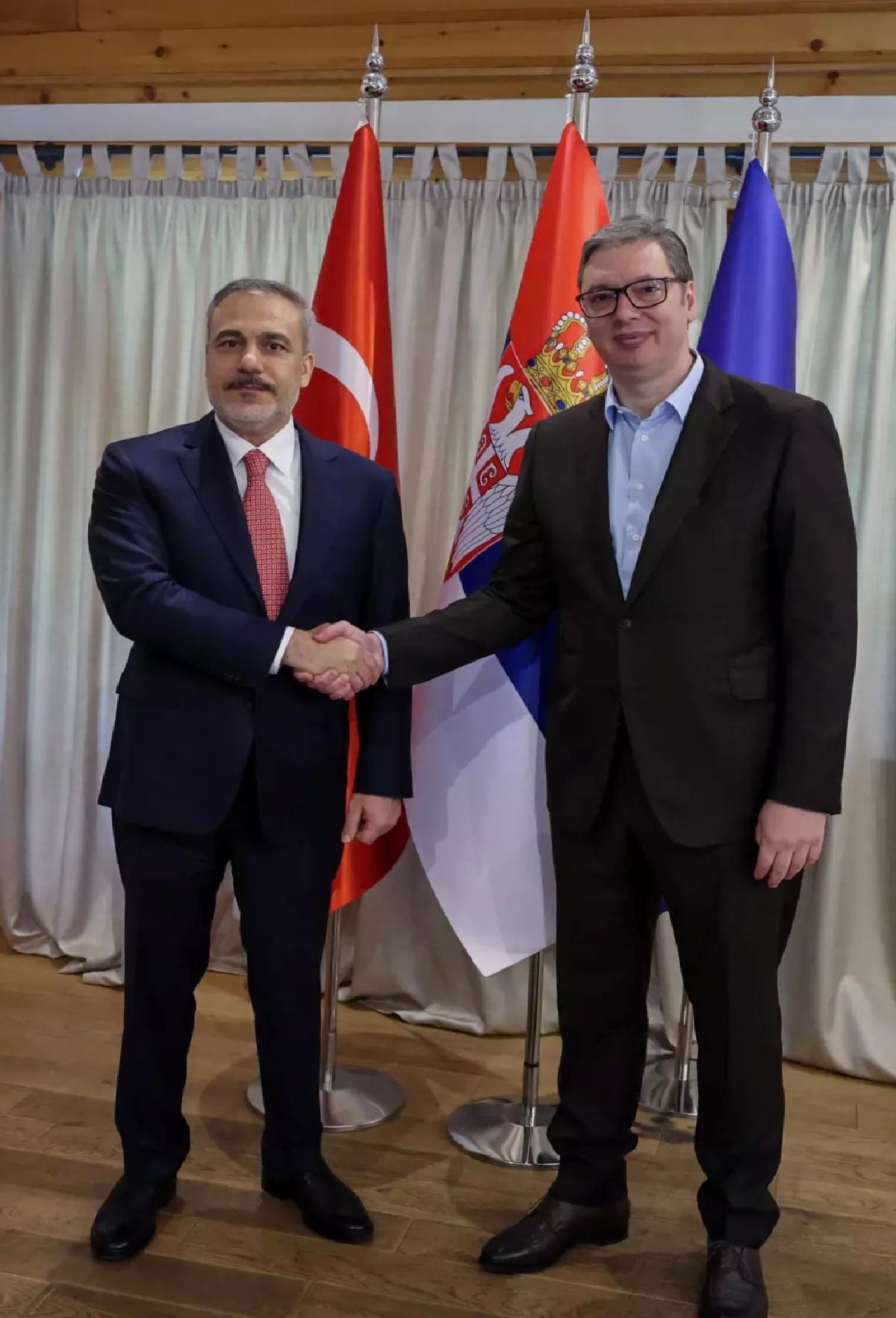 Hakan Fidan Sırbistan’da
