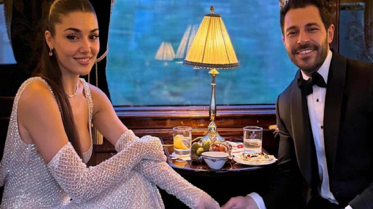 Hande Erçel ile Hakan Sabancı’dan memnunluk pozu