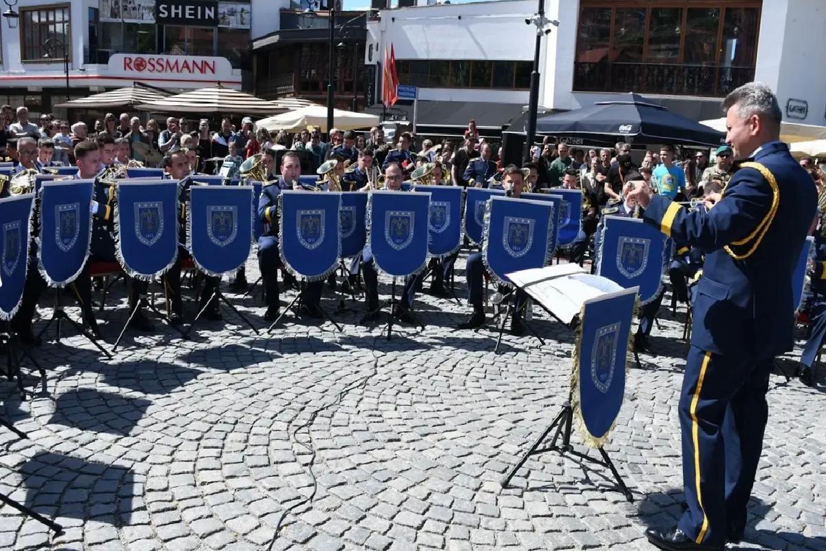 Hava Kuvvetleri Bandosu Prizren’de Konser Verdi