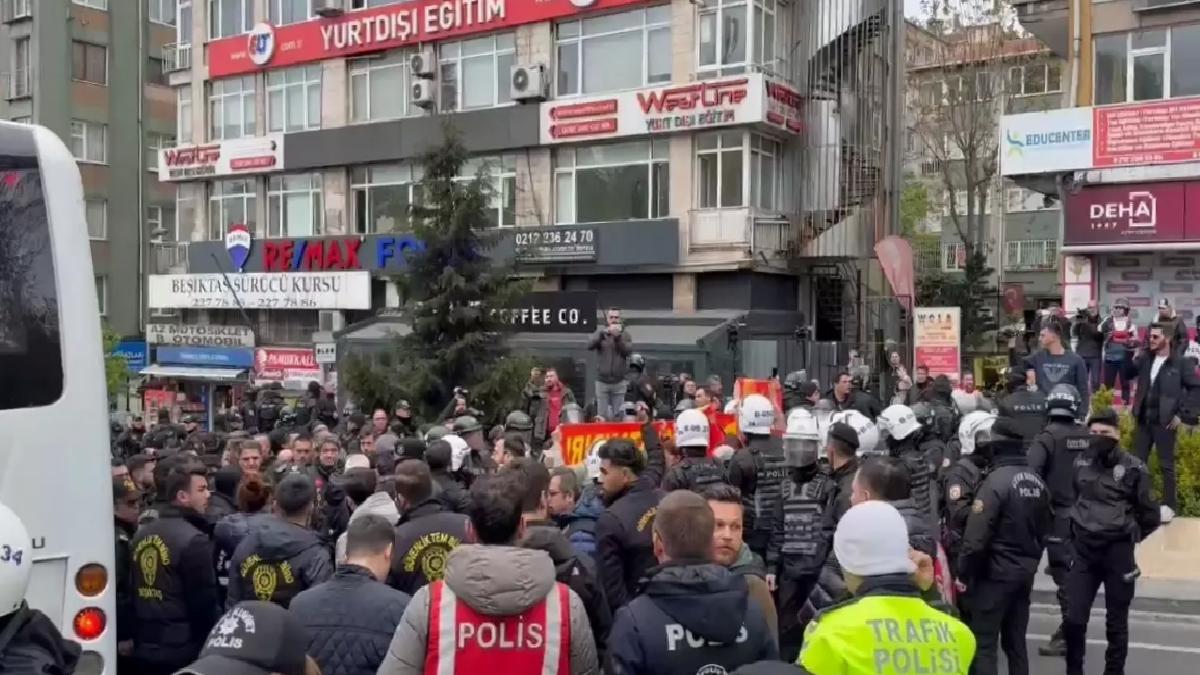 HKP’nın Taksim Yürüyüşüne Polis Pürüz