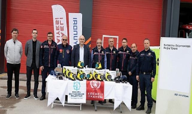 Hyundai’den Kocaeli İtfaiyesi’ne ekipman dayanağı