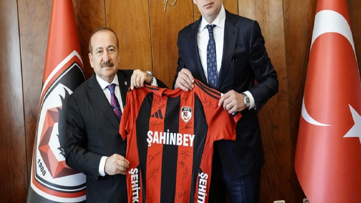 İbrahim Hacıosmanoğlu’ndan Gaziantep FK’ya ziyaret