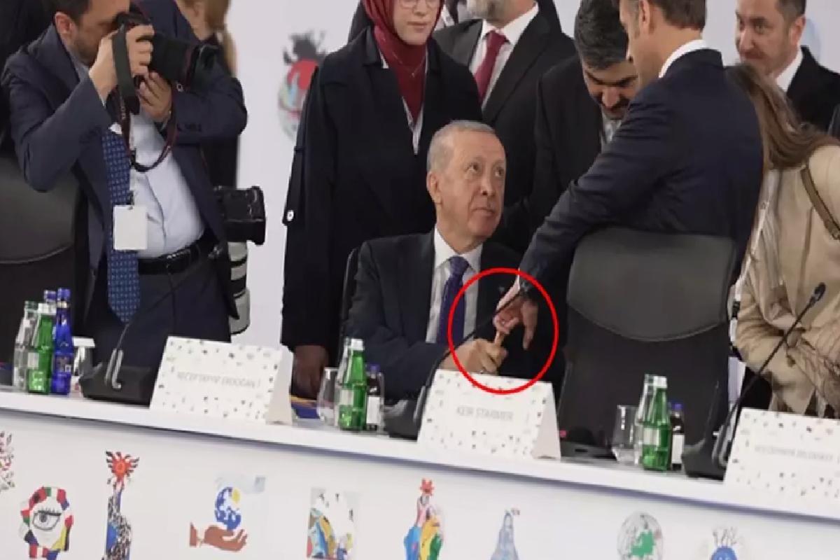 İmaj bomba! Erdoğan, Macron’un üstünlük kurma eforuna müsaade vermedi