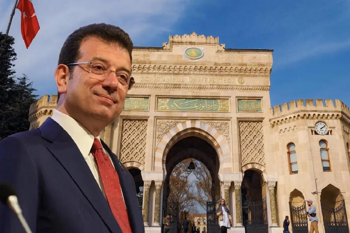 İmamoğlu’nun diploması üniversitenin bilgi tabanından silindi