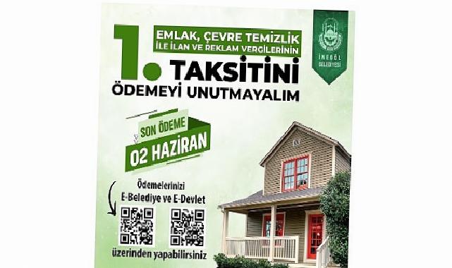 İnegöl Belediyesinden Mükelleflere Vergi Daveti