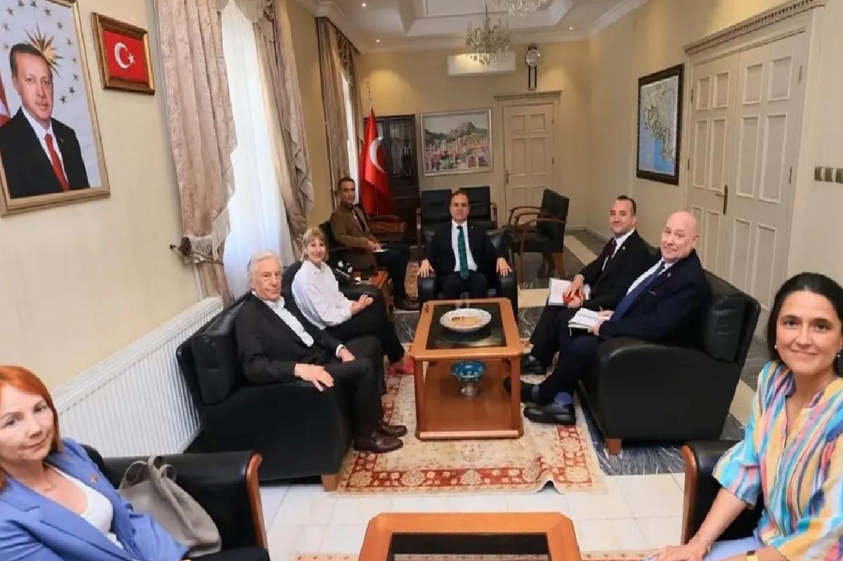 İngiltere Büyükelçisi Muğla’yı Ziyaret Etti