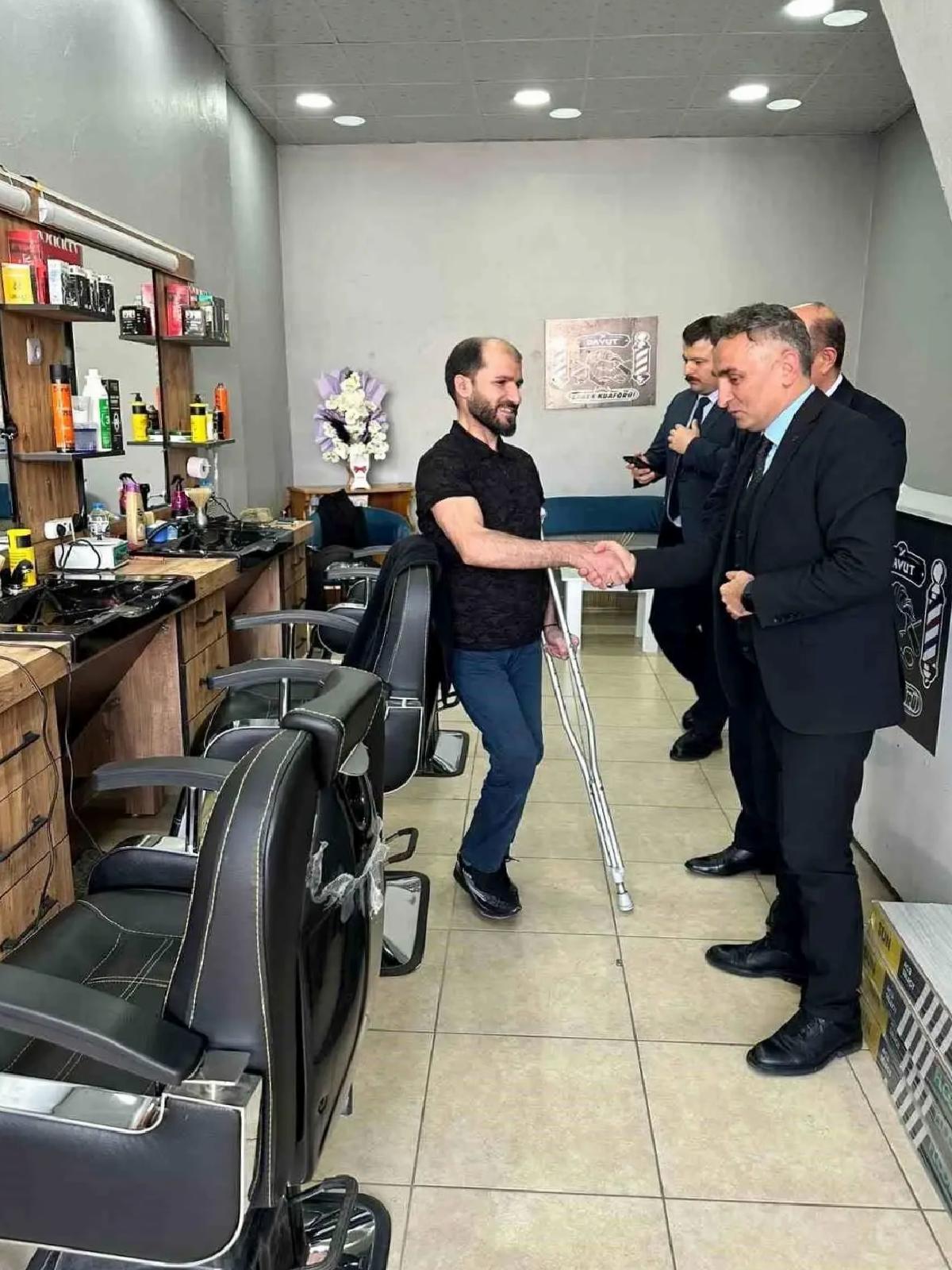 İŞKUR’dan Desteklenen Teşebbüsçüler Ziyaret Edildi