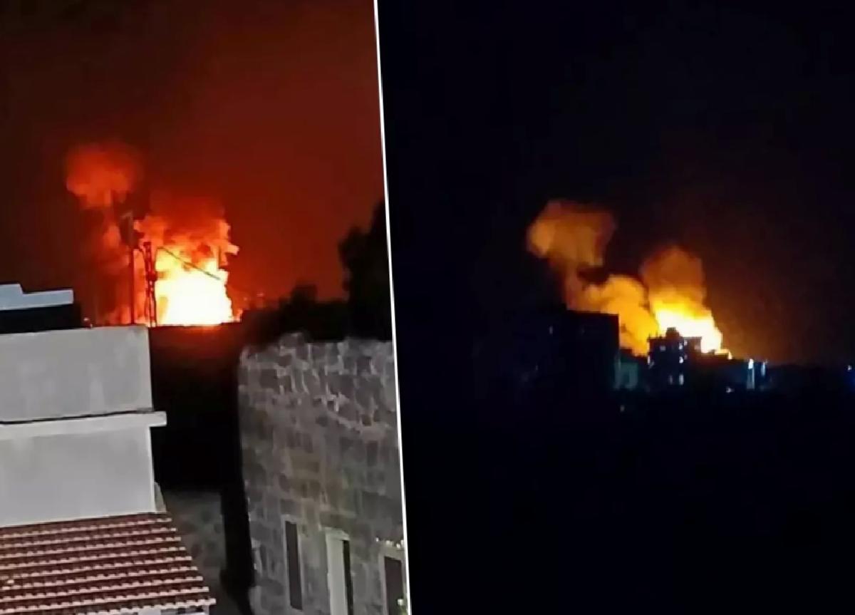 İsrail Suriye’ye Hava Taarruzları Düzenledi