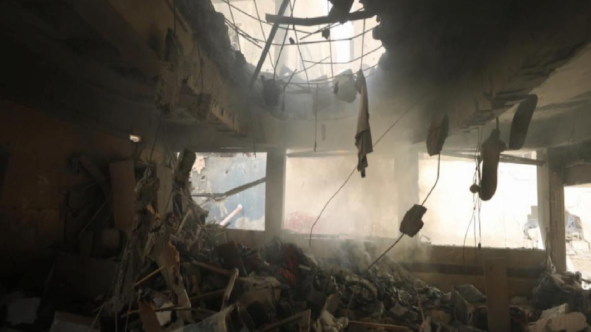 İsrail tekrar okul bombaladı
