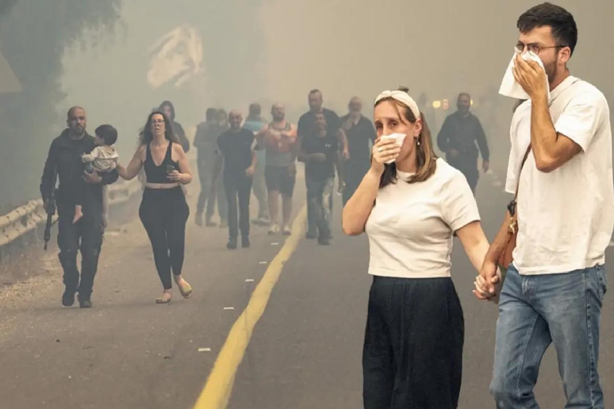 İsrail’de Orman Yangını: 12 Bin Dönüm Yanarak Denetim Altına Alınamadı