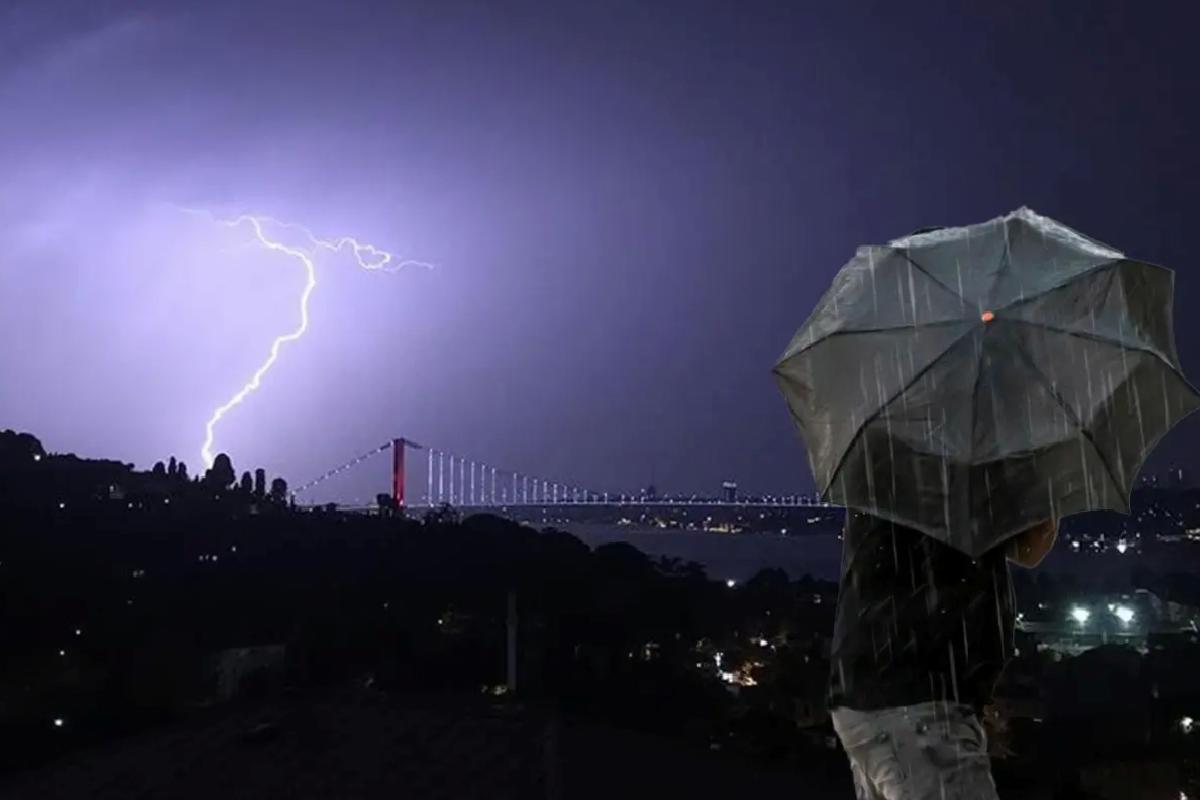 İstanbul için ihtar üstüne uyarı! Kuvvetli yağış ve elektrik fırtınası geliyor