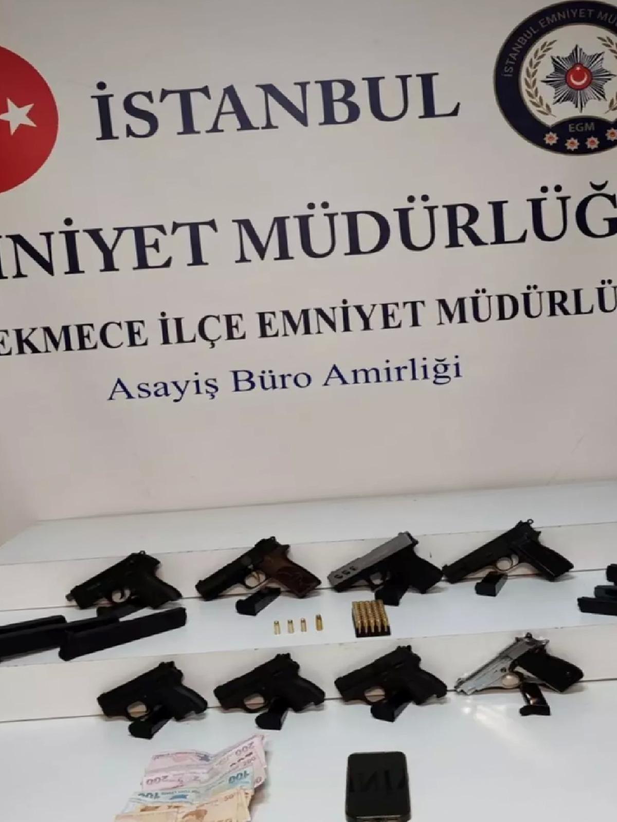 İstanbul’da Silah Ticaretine Operasyon