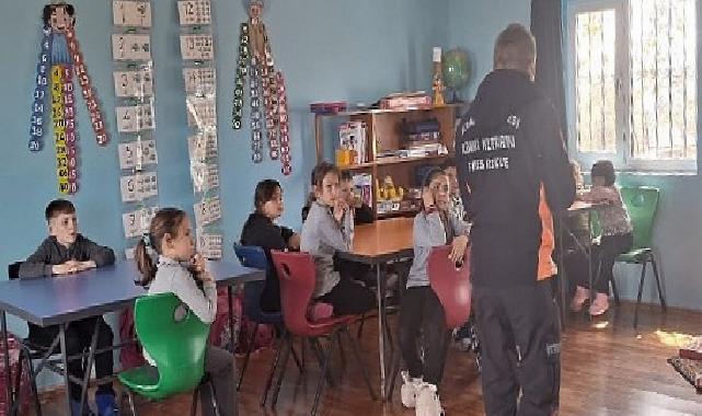 İtfaiye’den Öğrencilere Yangın Güvenliği Eğitimi