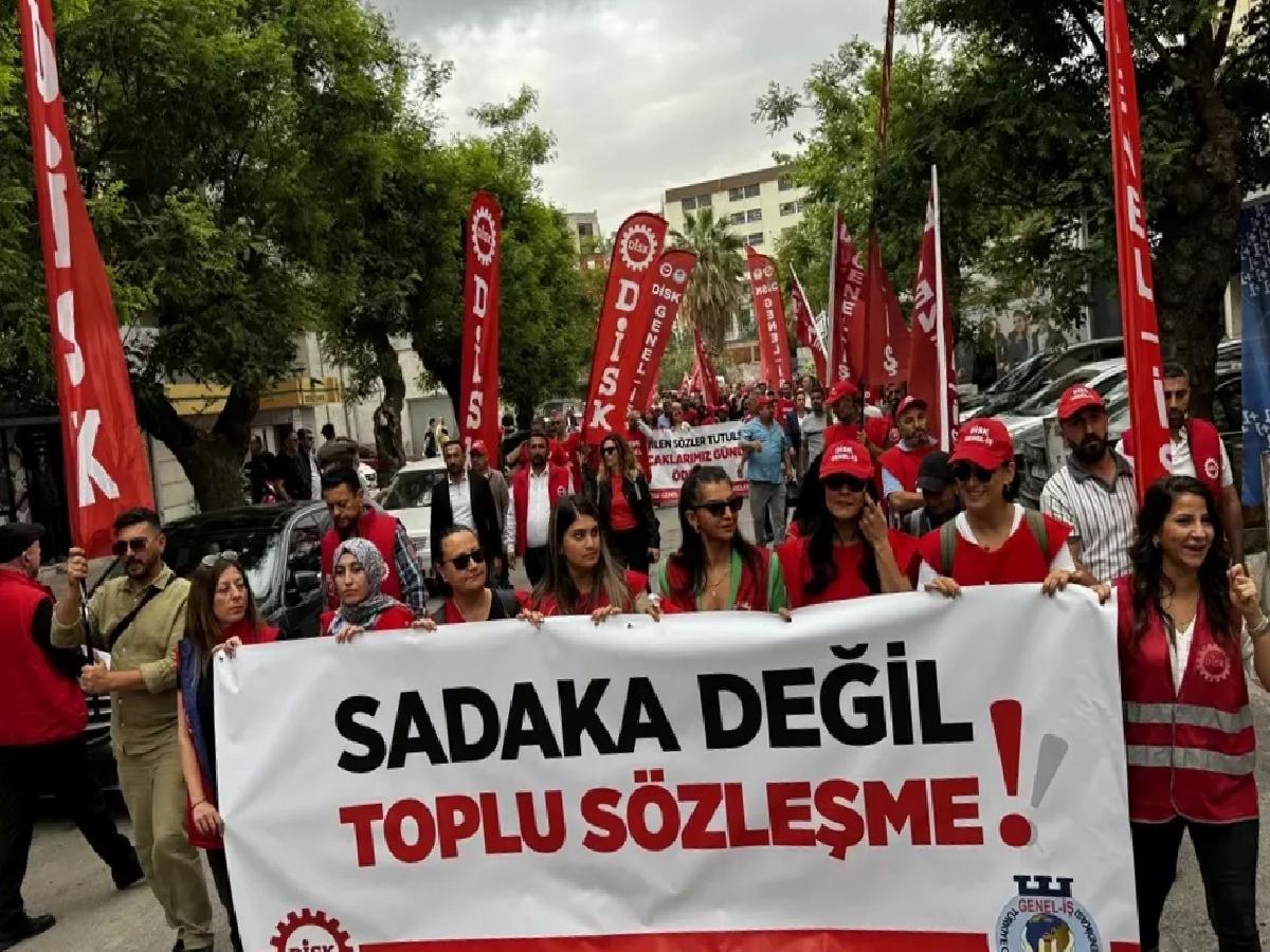 İzmir’de Grev Başladı