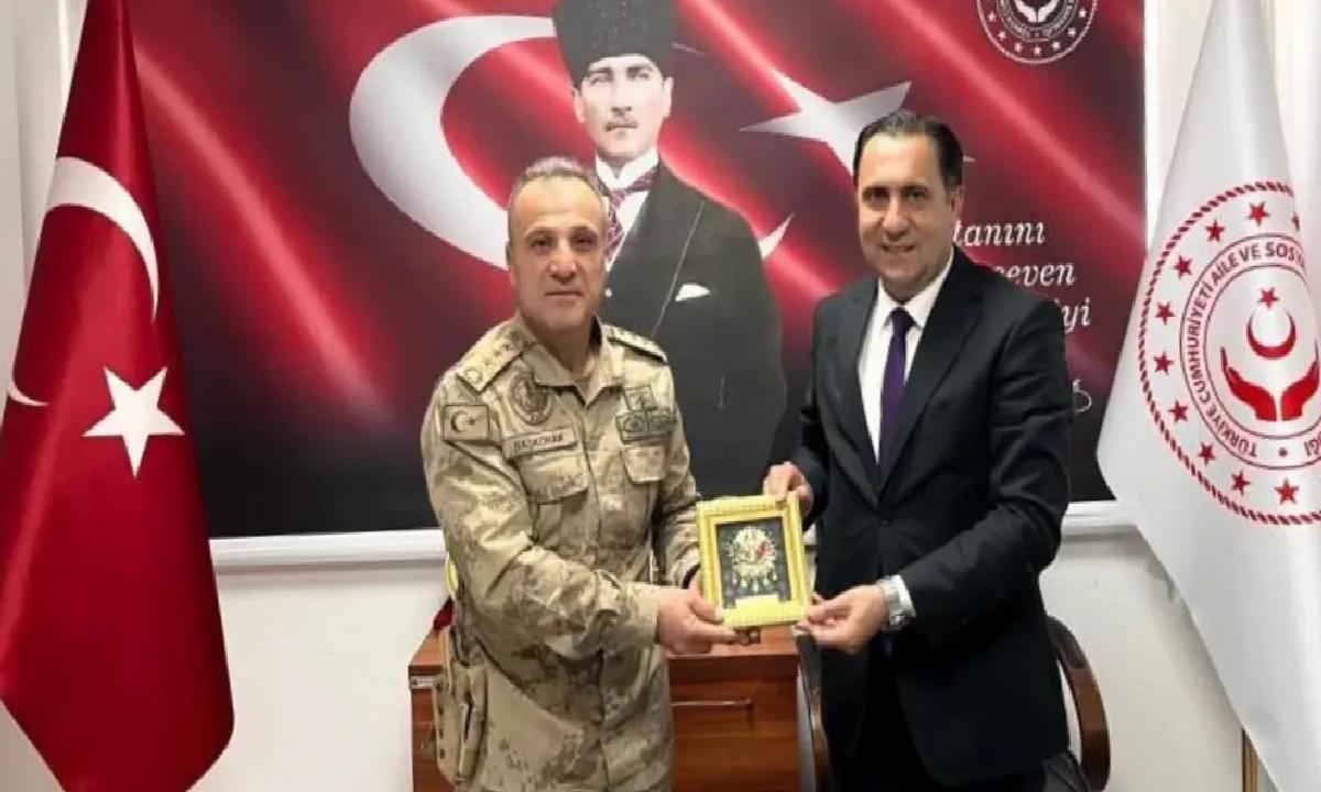 Jandarma Komutanı’ndan Toplumsal Hizmetler Ziyareti