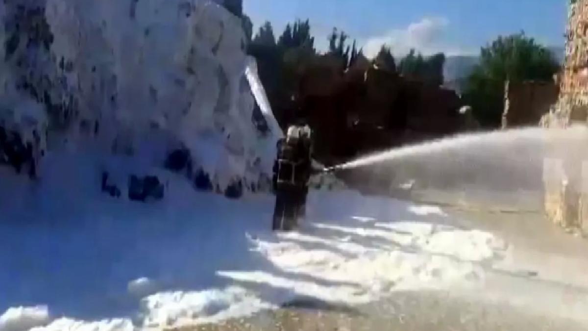 Kahramanmaraş’ta Kağıt Fabrikası Yangını