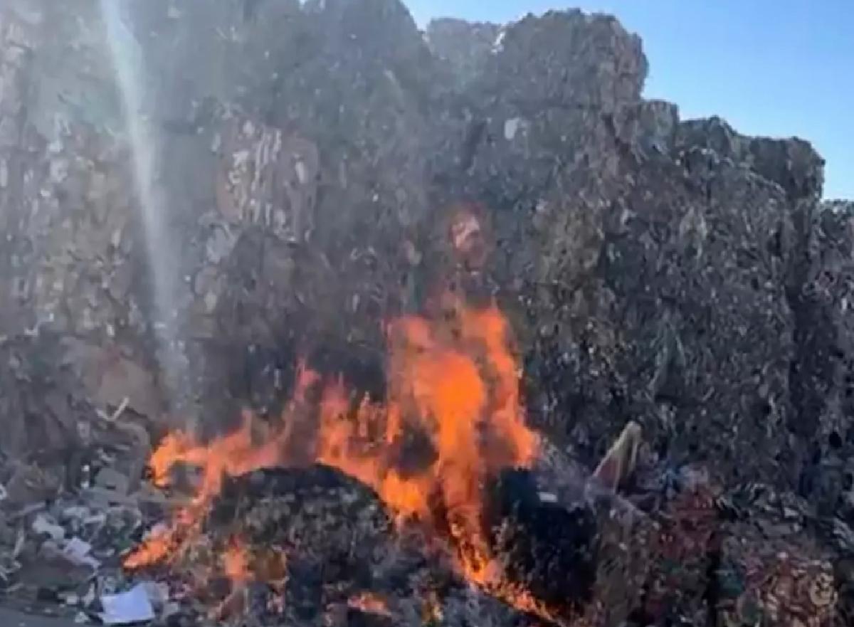 Kahramanmaraş’ta Kağıt Fabrikasında Yangın