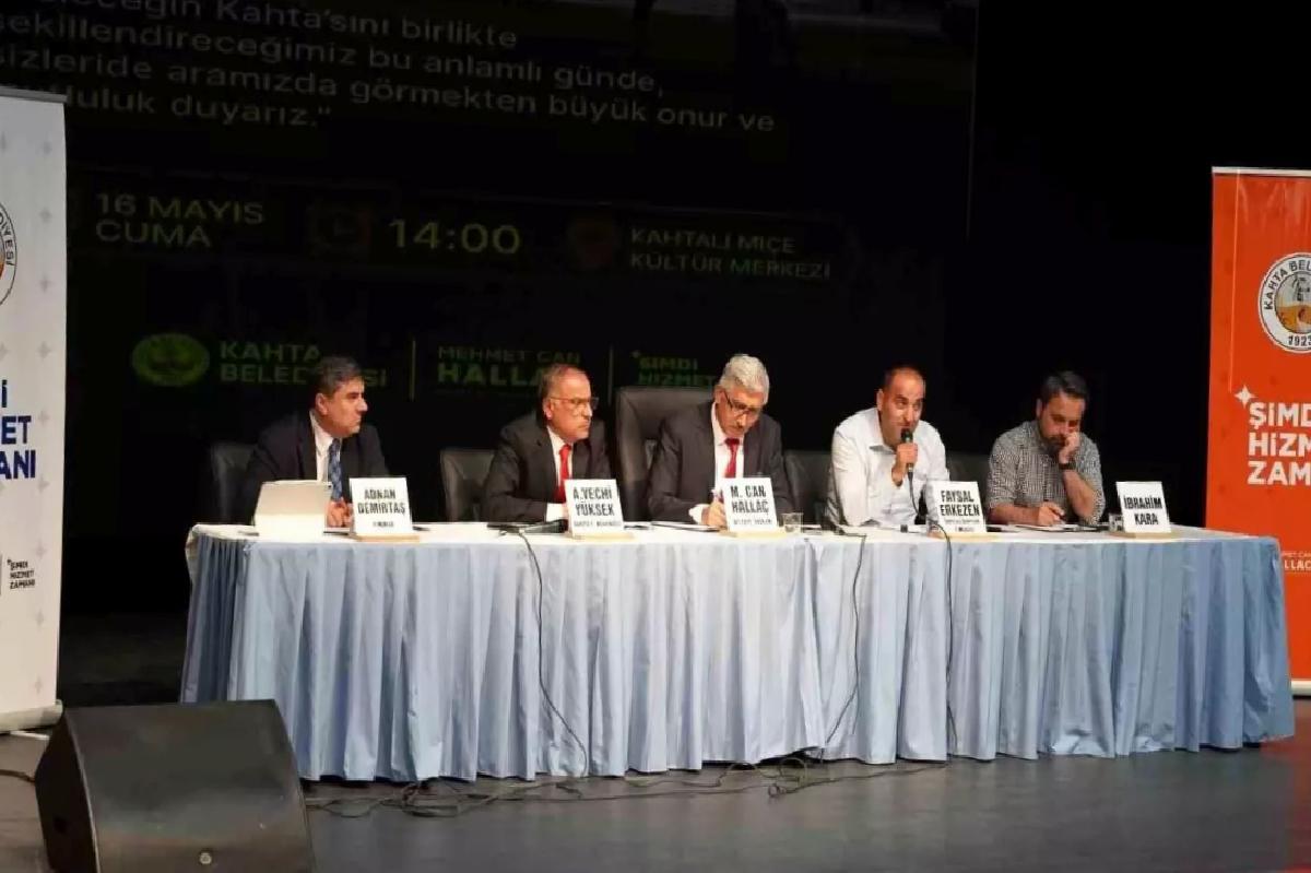 Kahta Belediyesi’nden Eski Çarşı Kentsel Dönüşüm Toplantısı