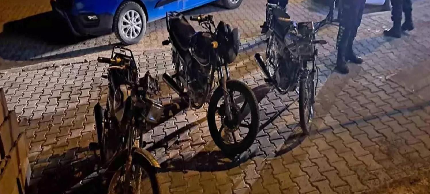 Kaman’da Gürültü Yapan Motosiklet Şoförlerine Ceza