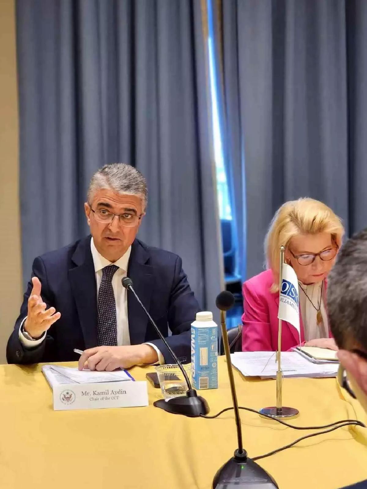 Kamil Aydın ABD’de Terörle Uğraş Toplantıları Yapıyor