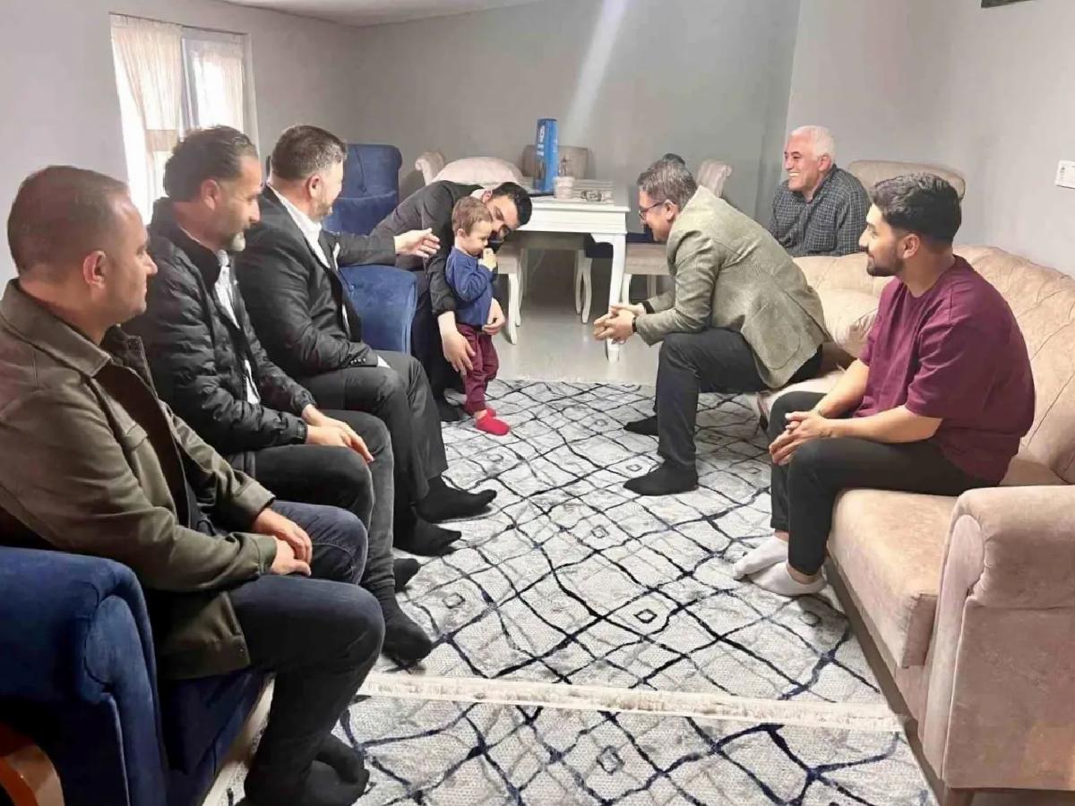 Kanseri Yenen Ali Asaf’a Takviye Ziyareti