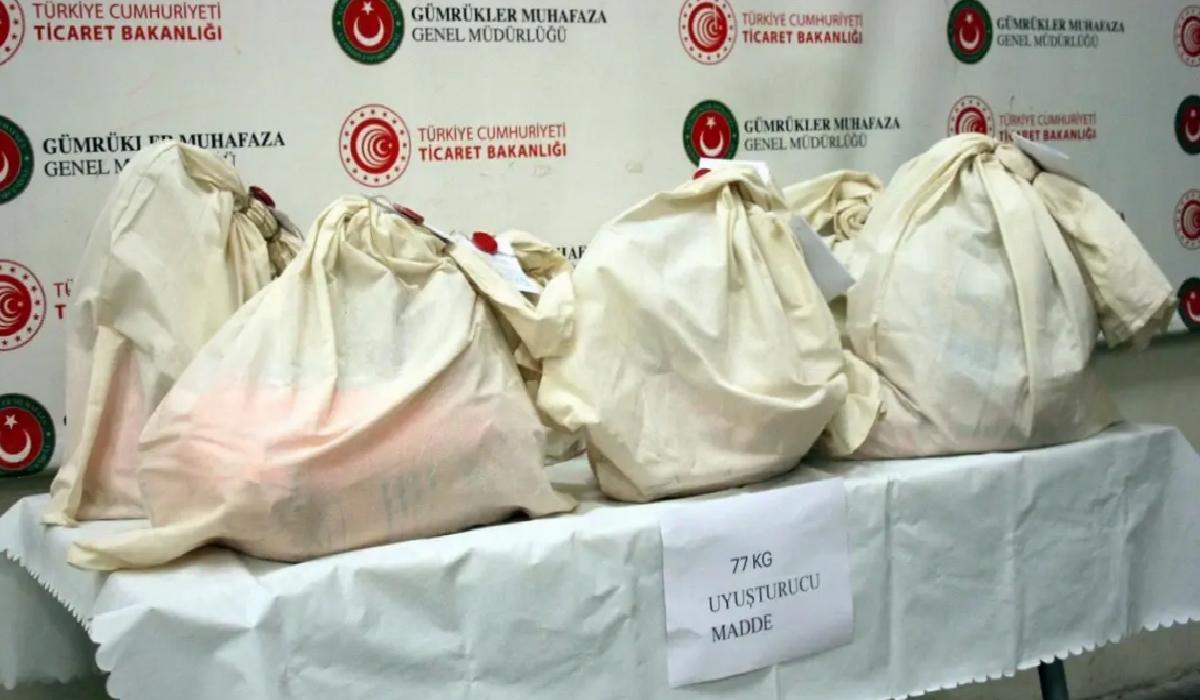 Kapıkule’de Uyuşturucu Operasyonu: 77 Kilo Hap Ele Geçirildi