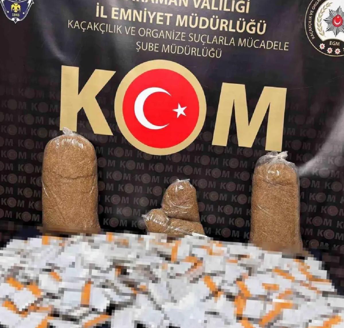 Karaman’da Uyuşturucu ve Silah Operasyonu