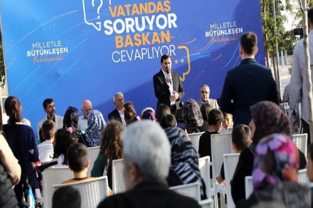 Karatay Belediyesi, Vatandaşlarla Buluşarak Hizmetleri Anlattı