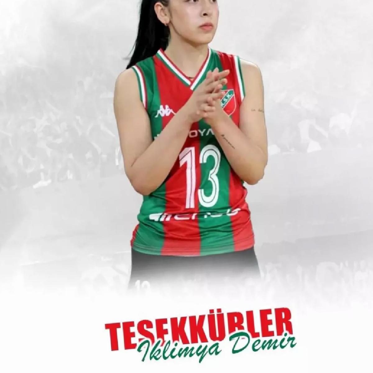 Karşıyaka Voleybol’da Ayrılık: İklimya Demir