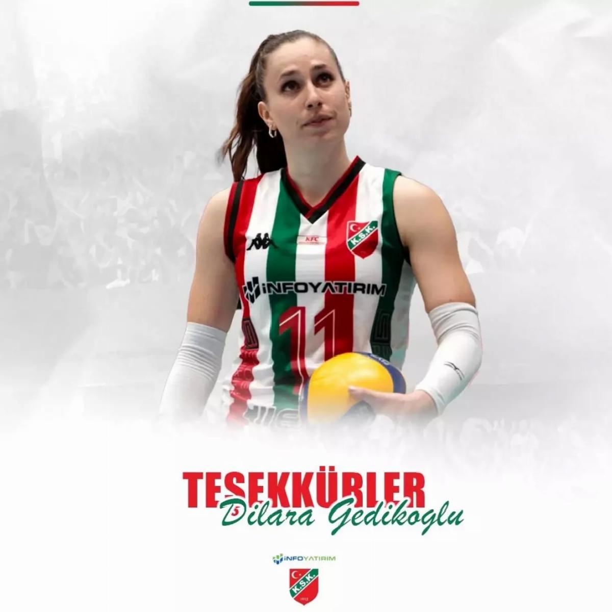 Karşıyaka Voleybol’dan Dilara Gedikoğlu’na Veda