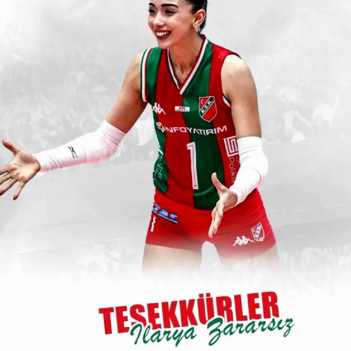 Karşıyaka Voleybol’dan İlarya Zararsız ile Ayrılık