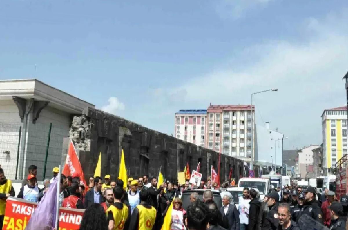 Kars’ta 1 Mayıs’da Polis ile Gerginlik