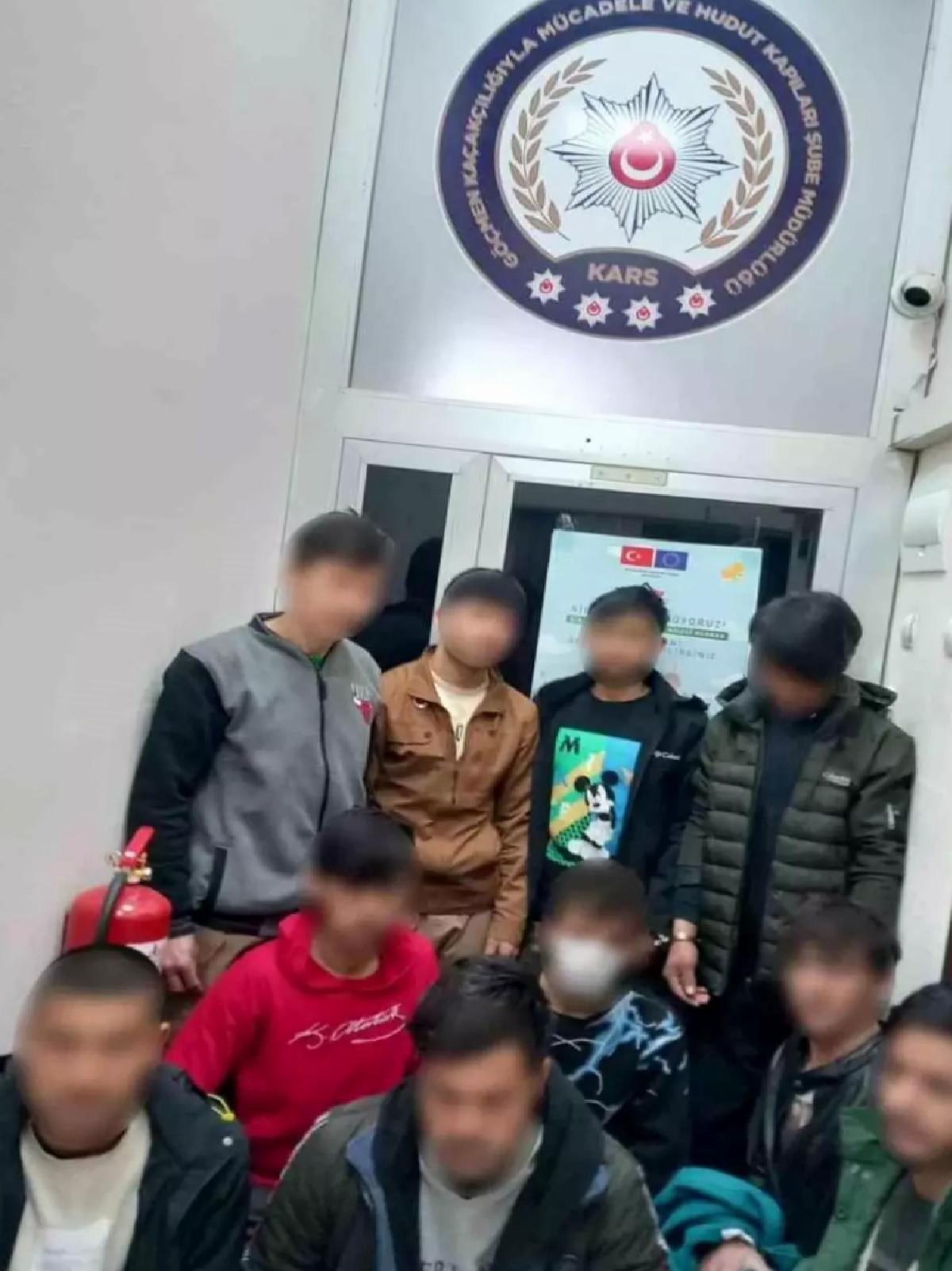 Kars’ta Göçmen Kaçakçılığına Operasyon
